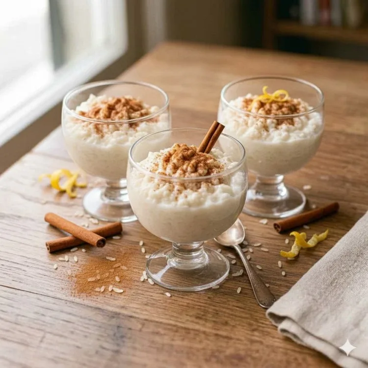 Arroz doce cremoso tradicional: receita fácil e rápida
