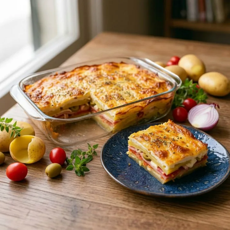 Batata de forno caseira rápida e deliciosa