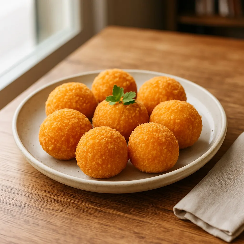 Bolinha de 4 queijos tradicional receita fácil
