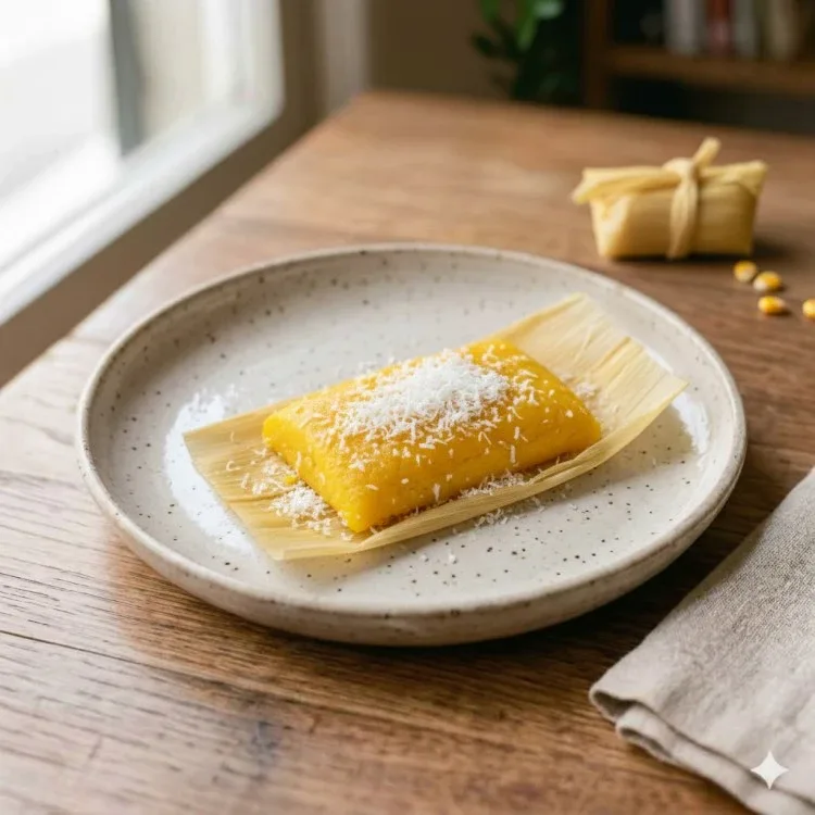 Pamonha sucrée au maïs