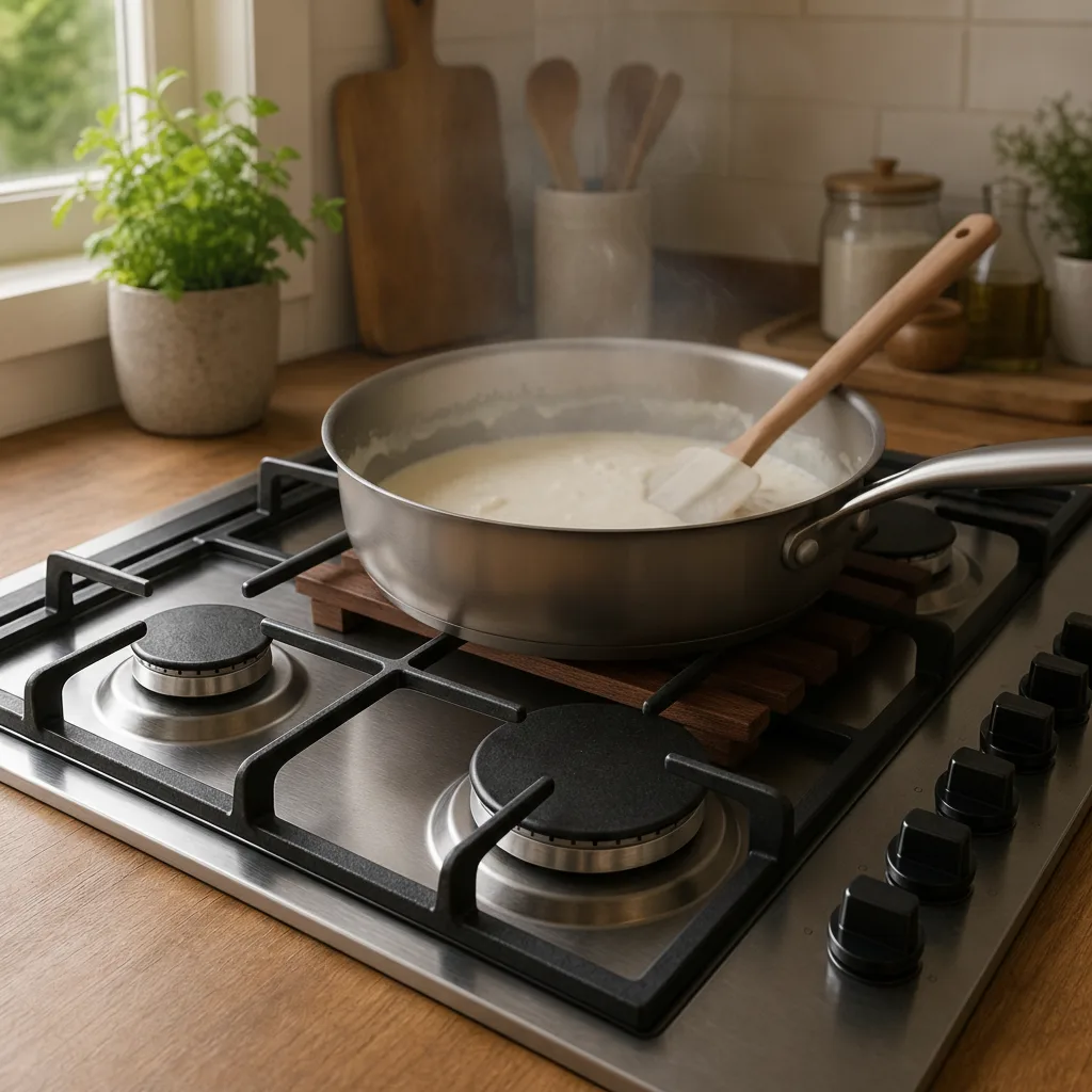 Remove from the heat and set aside to cool.