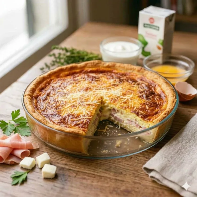 Quiche tradicional caseira fácil