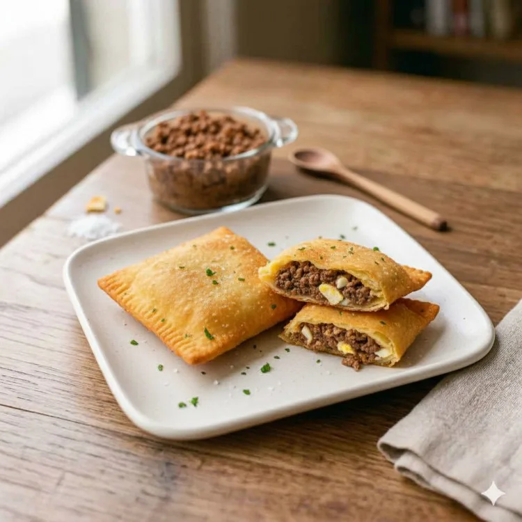 Relleno de carne con huevo para empanadillas (estilo feria)