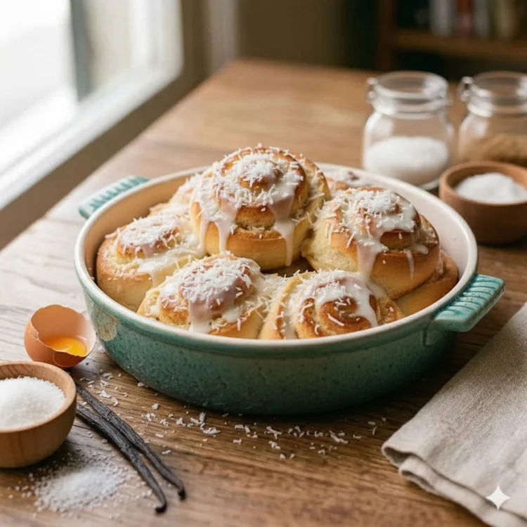 Rosca doce de coco
