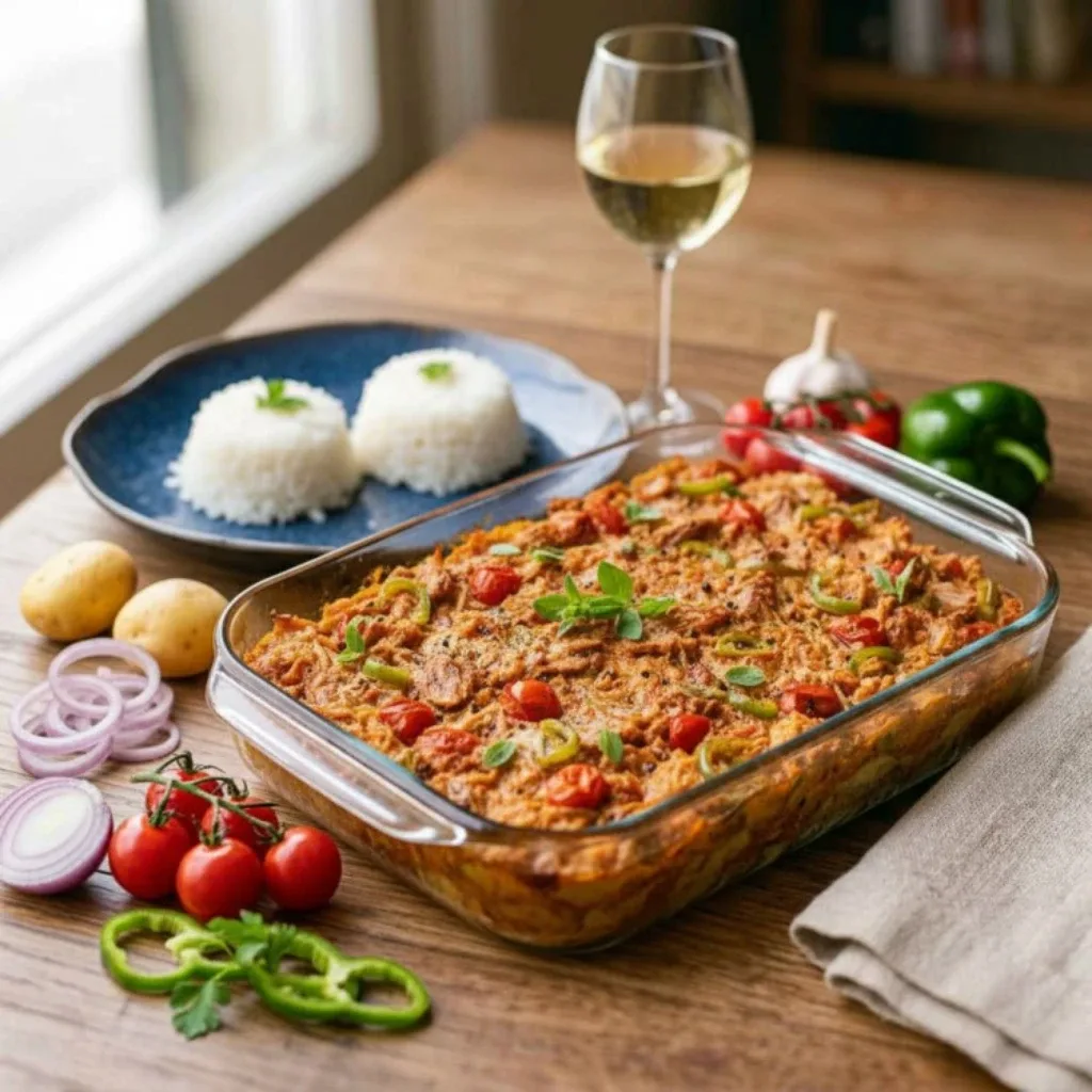 Torta de batata com atum fácil e rápida